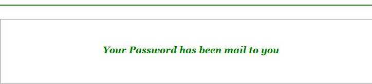 Password Received